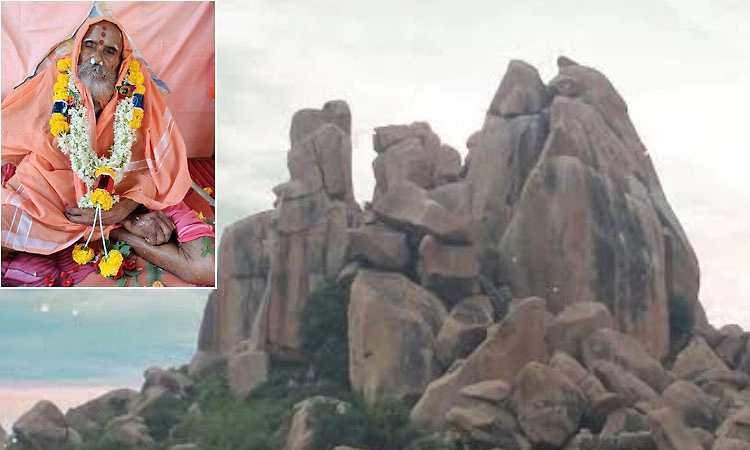 ಗಂಗಾವತಿ:ಋಷ್ಯಮುಖ ಪರ್ವತ ಸುಗ್ರೀವ ಆಂಜನೇಯನ ಸನ್ನಿಧಾನದ ಅರ್ಚಕ ಆನಂದಗಿರಿ ಬಾಬಾ ದೈವಾಧೀನ