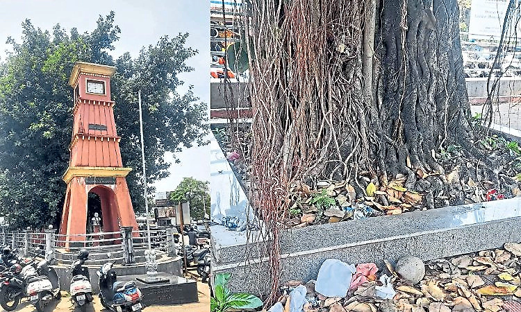 Clock Tower in Udupi remains neglected as clock stops functioning again ...