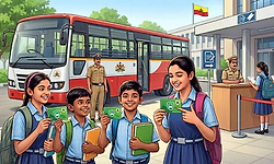 ವಿದ್ಯಾರ್ಥಿಗಳಿಗೆ ಉಚಿತ ಬಸ್‌ ಪಾಸ್‌ಗೆ ತಾಂತ್ರಿಕ ದೋಷ ಅಡ್ಡಿ